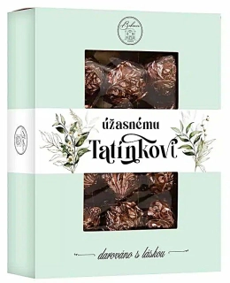 Bonboniéra 150 g mléčná oříšková - ÚŽASNÉMU TATÍNKOVI - VÝPRODEJ !!! DMT: 3/2026