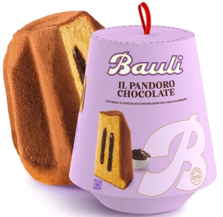 Bauli Pandoro CHOCCOLATE 750 g - italská kynutá specialita - VÝPRODEJ !!! DMT: 4/2026 - poslední 1 ks