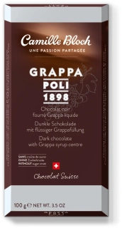 Čokoláda Camille Bloch 100g hořká GRAPPA