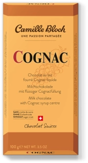 Čokoláda Camille Bloch 100g mléčná COGNAC