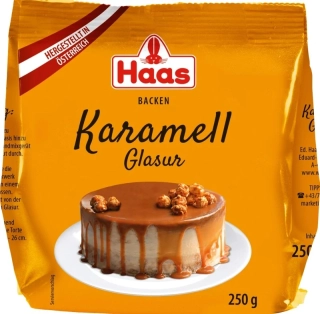 Poleva Haas KARAMELL GLASUR 250g