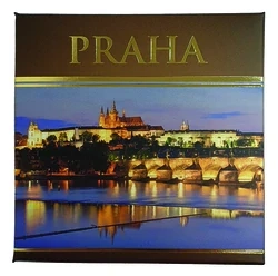 Čokoláda PRAHA HRAD 100g v krabičce hořká 70% čtverec