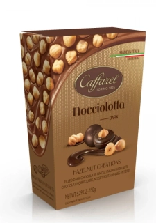 Italská zlatá bonboniéra CAFFAREL 150 g NOCCIOLOTTA hořká - VÝPRODEJ !!! DMT: 12/2025