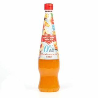 BEZ CUKRU sirup MAUTNER 700 ml BROSKEV & MARACUJA