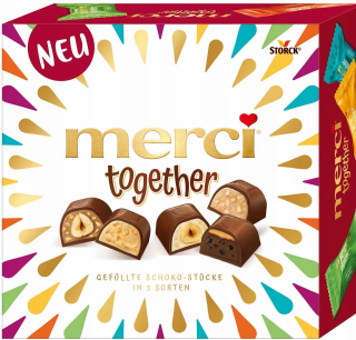 Bonboniéra MERCI TOGETHER 175 g