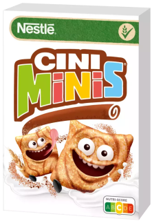 Celozrnné cereálie NESTLÉ 375 g MINIS - SKOŘICOVÉ