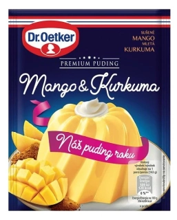 Dr.Oetker puding 40 g PREMIUM mango & kurkuma