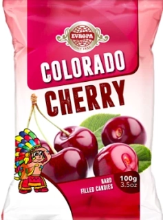 Ovocné bonbóny (furé) COLORADO 100 g CHERRY - TŘEŠEŇ