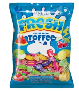 Měkké bonbóny FRESH 1 kg - s ovocnou příchutí mix