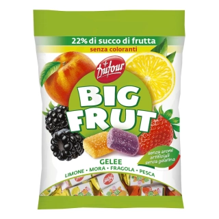 Italské želé BIG FRUT 150 g středomořské ovoce - 22 % ovocné šťávy