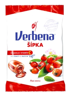 Bylinné bonbóny VERBENA 60 g - šípek