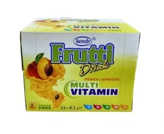 FRUTTI Drink - Instantní nápoj s příchutí MULTIVITAMÍN se sladidly 8.5 g