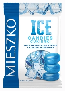 MIESZKO bonbony 150 g ICE s osvěžujícím efektem