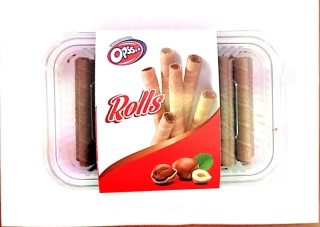 Vaflové trubičky McRobin Opss 230 g oříškové