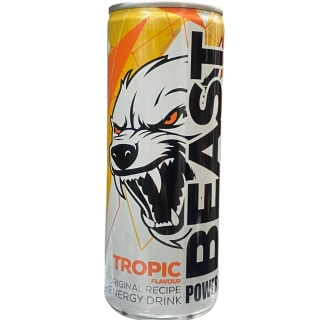 Energy drink BEAST 250 ml TROPIC