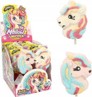Lízátko JB marshmallow 35 g UNICORN