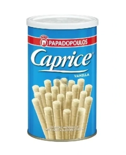 Vaflové trubičky CAPRICE 115 g v plechovce VANILKA - VÝPRODEJ !!! DMT: 11/2025