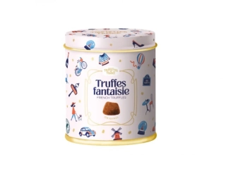 Čokoládové lanýže Truffles FANTAISIE 250 g ORIGINAL - dárková kovová dóza