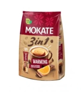 MOKATE Horká čokoláda 12 x 17 g POMERANČ & SKOŘICE