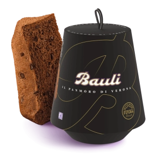 Bauli Pandoro 750 g CACAO - italská kynutá bábovka - kakaová s kousky čokolády - VÝPRODEJ !!! DMT: 4/2026 - poslední 1 ks
