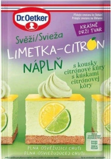 Svěží nápl limetka-citrón 50 g DR.OETKER
