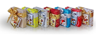 Pralinky DELAFAILLE 50 g - Luxusní belgické pralinky s mašličkou - MIX BAREV