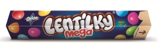 Lentilky MEGA 110 g - barevné čokoládové dražé