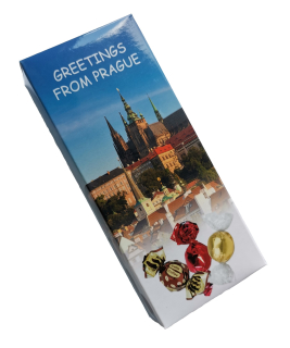 Pralinky mini 84 g PRAHA - GREETINGS FROM PRAGUE