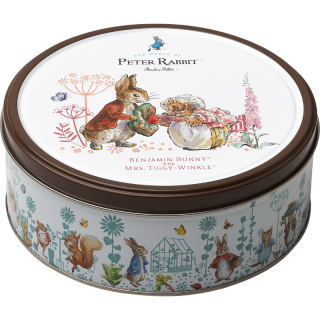 Sušenky JACOBSEN 150 g plechová dóza - se ZAJÍČKEM - hnědá
