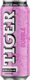 Energetický nápoj TIGER 500 ml - BUBBLE GUM