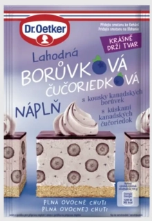 Lahodná náplň DR.OETKER 50 g BORŮVKOVÁ