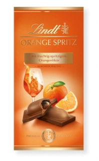 Čokoláda LINDT 100 g ORANGE SPRITZ