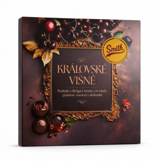 Čokoládové hořké pralinky SMITH 75 g KRÁLOVSKÉ VIŠNĚ