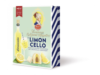 Mozartovy koule REBER 120 g Mozart Constanze - bílá čokoláda & limoncello - CITRÓNOVÁ - AKCE !!!