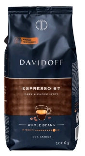 Zrnková káva DAVIDOFF 1 kg - ESPRESSO 57