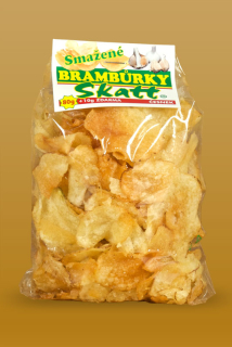 Brambůrky smažené SKATT 80+10 g ČESNEKOVÉ