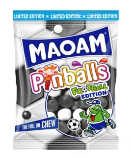 Žvýkací dražé MAOAM 140 g PINBALLS - FOOTBALL edition