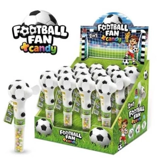 FOOTBALL FUN - elektrický větráček s bonbónky 7 g