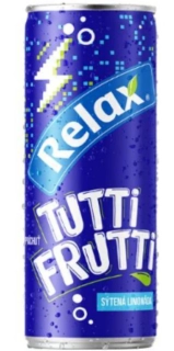 Limonáda RELAX 0.33 ml - TUTTI FRUTTI