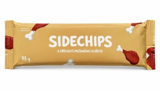Bramborový snack SIDECHIPS 75 g PEČENÉ KUŘE