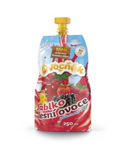 Mošt OVOCŇÁK 250 ml Jablko - Lesní ovoce