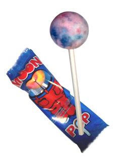 Lízátko 16 g MOON POP - mění barvu