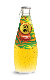 Basil Seed Nápoj se semínky bazalky 290 ml ANANAS