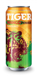 Tiger Energy energetický nápoj 500ml plech - MANGO
