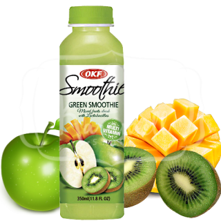SMOOTHIE drink OKF 350 ml MULTIVITAMÍN GREEN - zelený
