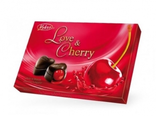 Bonboniéra VOBRO Love & cherry 198 g