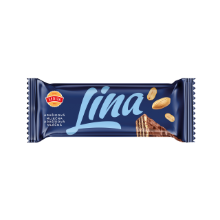 Oplatka LINA mléčná ARAŠÍDOVÁ 50 g