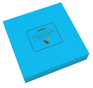 Bonboniéra Magnat 160 g lanýžová - modrá