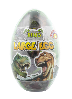 Plastové vajíčko Dino LARGE EGG s 10 g cukrovinkou - VÝPRODEJ !!! DMT: 4/2026