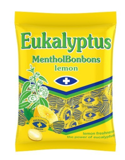 Drops EUKALYPTUS 150g & mentol a citrón